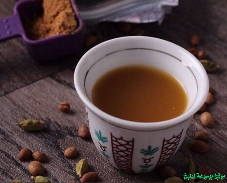 صور طريقة عمل وصفة القهوة العربية الاماراتية famous traditional food in uae with pictures