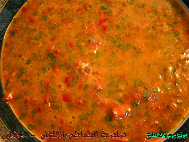 صورة طريقة عمل صلصة صوص الدقوس .. صلصة الطماطم بالفلفل pictures sauce recipe easy