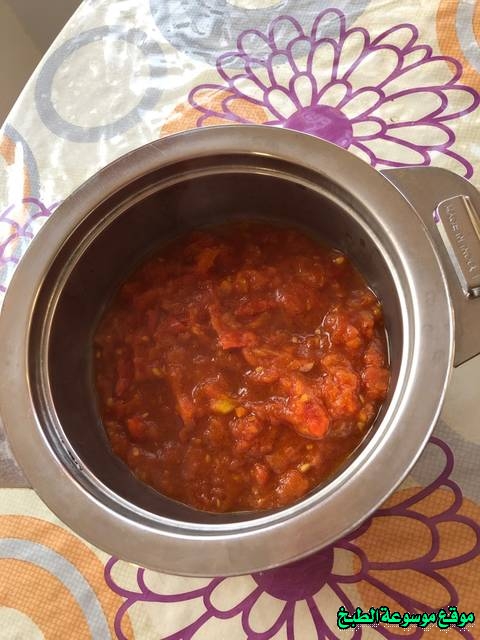 طريقة صالونة الطماطم من المطبخ الاماراتي