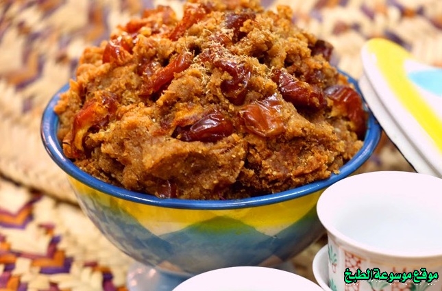 طريقة عمل القشد الملكي الاصلية أكلة شعبية سعودية مشهورة-traditional food recipes in saudi arabia