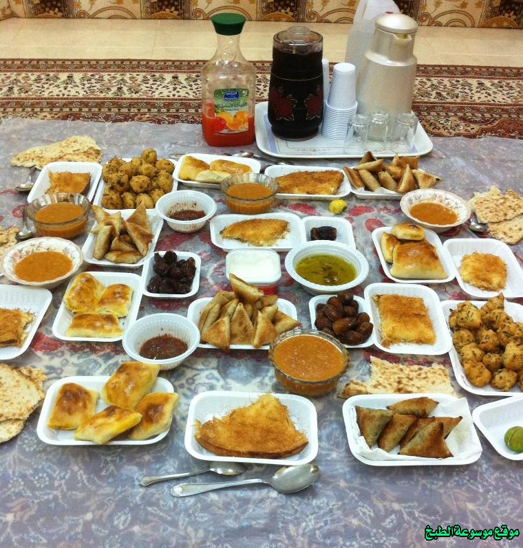 اقتراحات جدول افطار رمضان وجبات فطور رمضان 30 يوم في رمضان